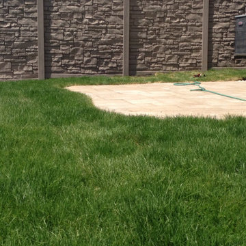 Backyard Sod & Patio