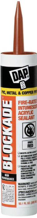 Dap 18858 Blockade Fire-Rated Intumescent Acrylic Latex Sealant, 10.1 ...
