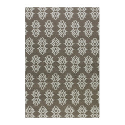 Spanish Trellis Area Rugs - Mushroom Brown - Rugs