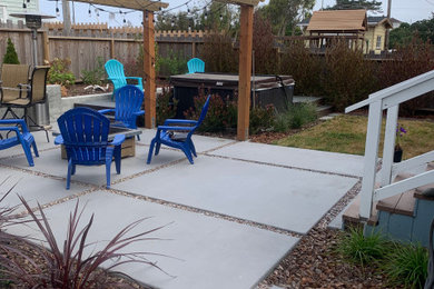 Patio - contemporary patio idea in Other