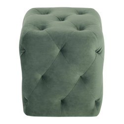 Nuevo - Moss / Small / Square - Footstools And Ottomans