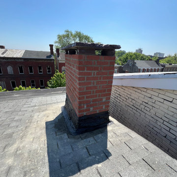 Brick Chimney Remodel
