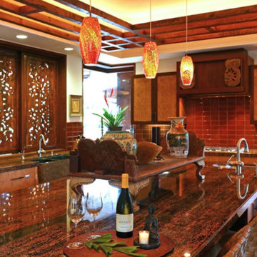 Indonesian Style Home - La Jolla, CA