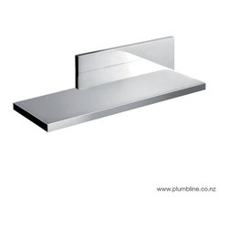 Milano Waterfall Bath Spout Left - Bathroom Taps and Shower Heads