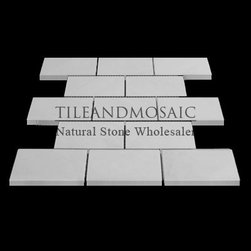 Bianco Dolomiti Marble Italian White Dolomite 3x6 Marble Subway Tile Polished - Products