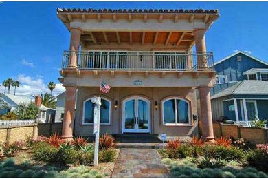 Mediterranean exterior home idea in Other