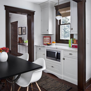 Mid Town Detroit Transitional Kitchen & Mudroom Remodel