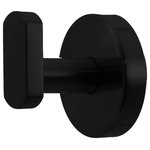 Preferred Bath Accessories - Anello Collection Robe Hook, Matte Black - Preferred Bath Accessories, Inc. is known for its innovative product designs and service excellence. Made from superior quality materials, these products are durable, easy to install, and competitively priced. Very clean and modern, the Anello Collection will make your bathroom both beautiful and functional.