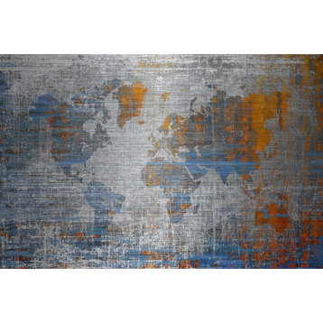 "Oceans Journey" Print on Brushed Aluminum, 36"x24"