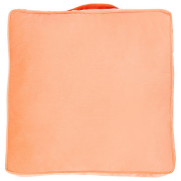 Safavieh Dulcie Floor Pillow Peach Pink 20" X 20"