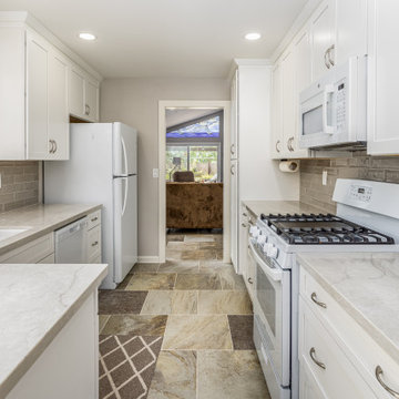 Galley Kitchen Remodel in Encinitas by Classic Home Improvements