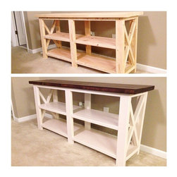 Rustic Console Table - Console Tables