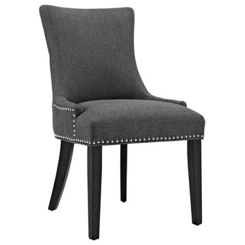 Marquis Dining Chair Fabric Set of 4, Gray