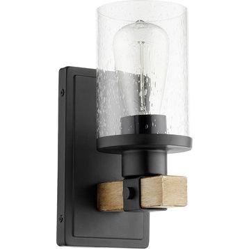 Alpine Soft Contemporary Wall Mount, Noir With Driftwood Finish