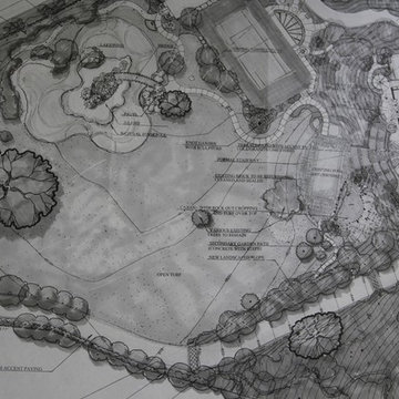 Landscaping drawings - John Wayne ranch - Encino
