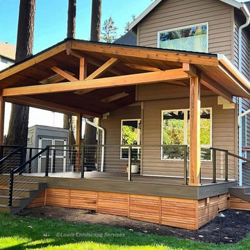 Carlson Project - Deck, Railing & Covered Outdoor Structure in Portland - 2024