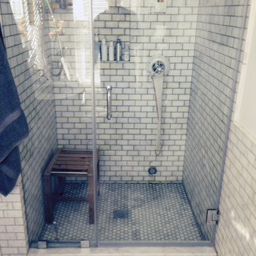 Project Subway&Hexagon Tile Bathroom - Pic 4