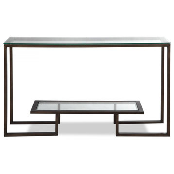 Glass Bronze Console Table | Liang & Eimil Mayfair