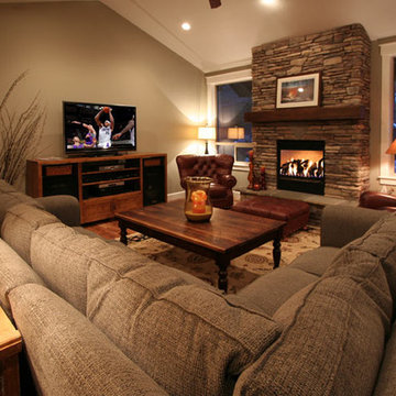 Outstanding neutral toned living room