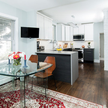 Historic Four Square Renovation Kitchen