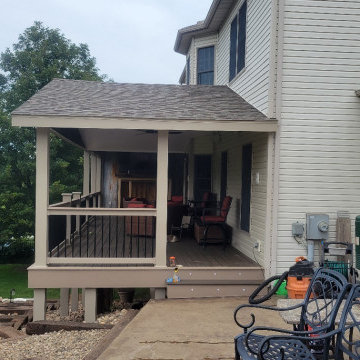 Spencer Deck and Roof Space