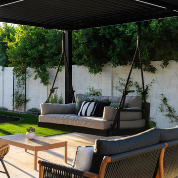 Contemporary Meets Intimate Outdoor Entertaining In Gilbert