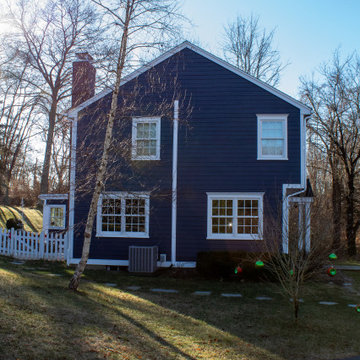 James Hardie Deep Ocean Siding in Wilton, CT