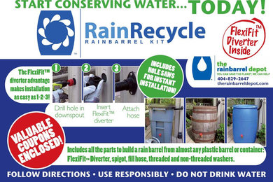 RainRecycle DIY Rain Barrel Kit