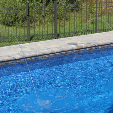Custom Lazy L Steel Pool
