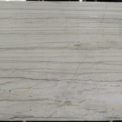 White Macaubas Vein Cut Quartzite - Kitchen Countertops