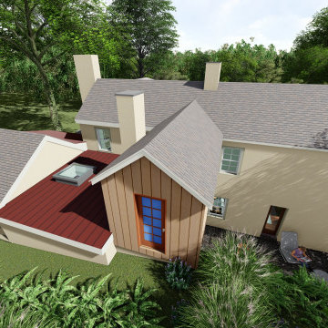 RENOVATION & EXPANSION OF HISTORIC LOG HOME