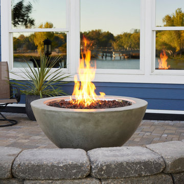 Natural Grey Cove 30" Gas Fire Pit Bowl