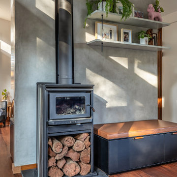 Contemporary Custom Fireplace