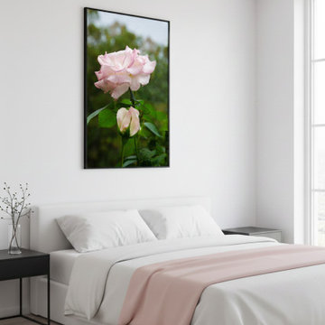 Admiration Floral Botanical Nature Photo Modern Style Wall Art
