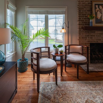 Villanova Renovation--Family Kitchen and Living Space