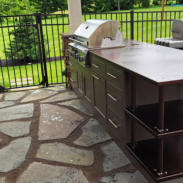 Outdoor Kitchen install with Lightning SPEED