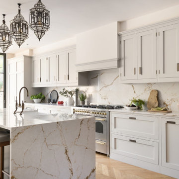 Fulham Inset Handle Shaker Kitchen