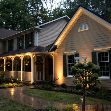 Indianapolis Exterior Home Lighting - Landscape