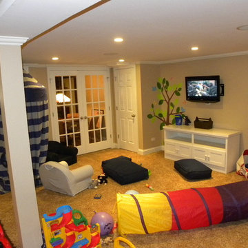 High End Basement Remodel