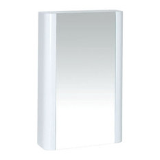 Euro Trio White mirror cabinet