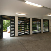 Slats for garage