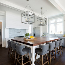 Butcher block island
