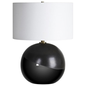 Anders 1 Light Table Lamp, Black