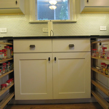 La Grange Park Beagle Kitchen - Pullout Spice Racks