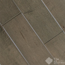 Windsor Collection Metallic Charcoal Maple Handscraped - Hardwood Flooring