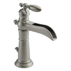 Delta Victorian&reg; Single Handle Centerset Lavatory Faucet - Bathroom Sink Faucets