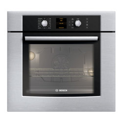 Bosch 30" 500 Series Single Wall Oven With Convection, Stainless | HBL5450UC - Ovens