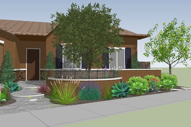 Temecula Front Entry/Courtyard