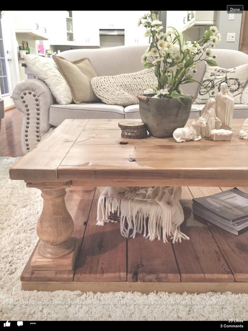 Can you help me pick a stain colour for my new coffee table?