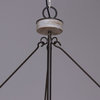 20.5 in Cage 3-Light in Wood Chandelier